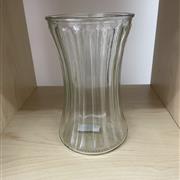 Hourglass ribbed Vase