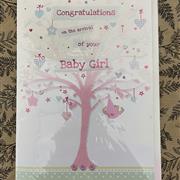 Baby Girl Card